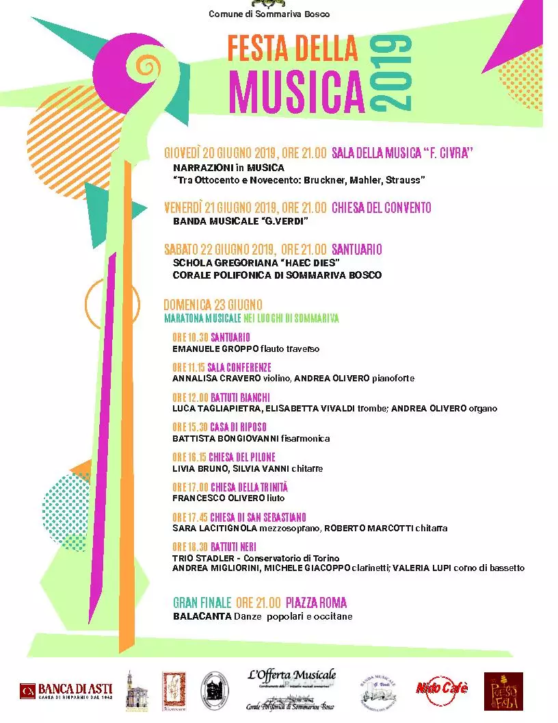 festa della musica 2019