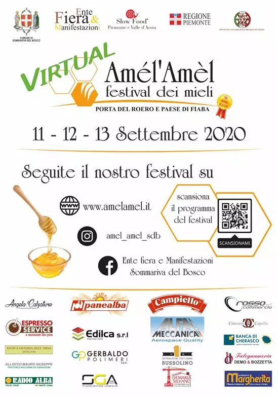 VIRTUAL AMÉ L’AMÈL - FESTIVAL DEI MIELI 2020