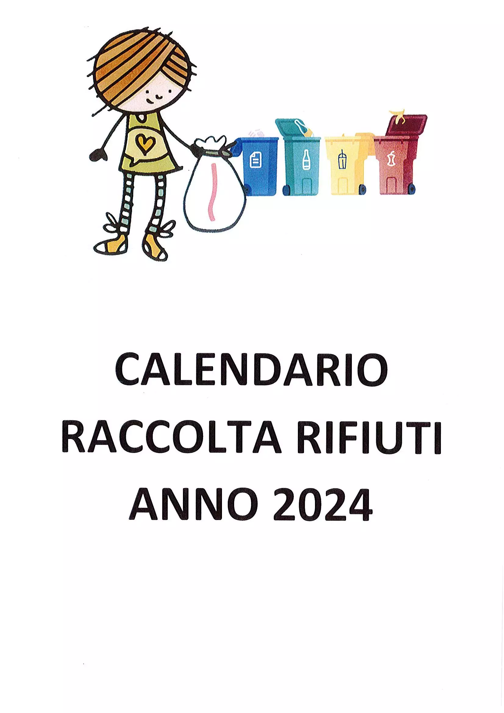 CALENDARIO RACCOLTA RIFIUTI ANNO 2024